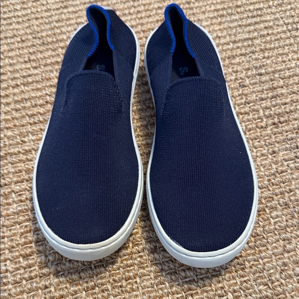 Rothy’s Kids Navy Slip-On Shoes